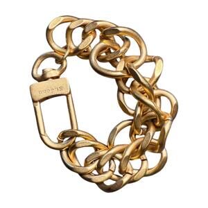 St. John Gold Tone Chain Link Bracelet